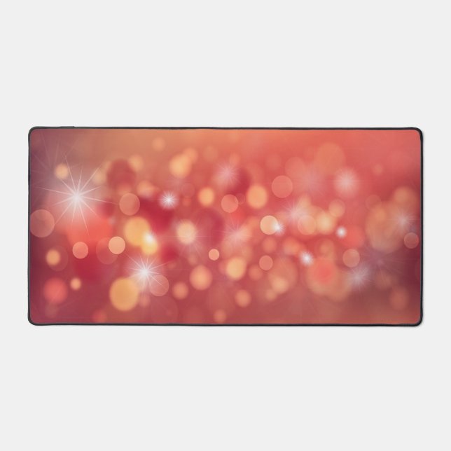 "Weihnachts-Glitzern" Schreibtischunterlage (Vorderseite)
