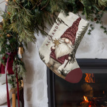 Weihnachts-Gnom für die Feiertage mit individuelle