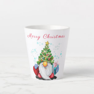 Weihnachts-Gnom-Latte-Macchiato-Tasse Milchtasse