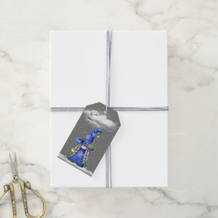 Weihnachts-Gnom Mädchen Geschenkanhänger