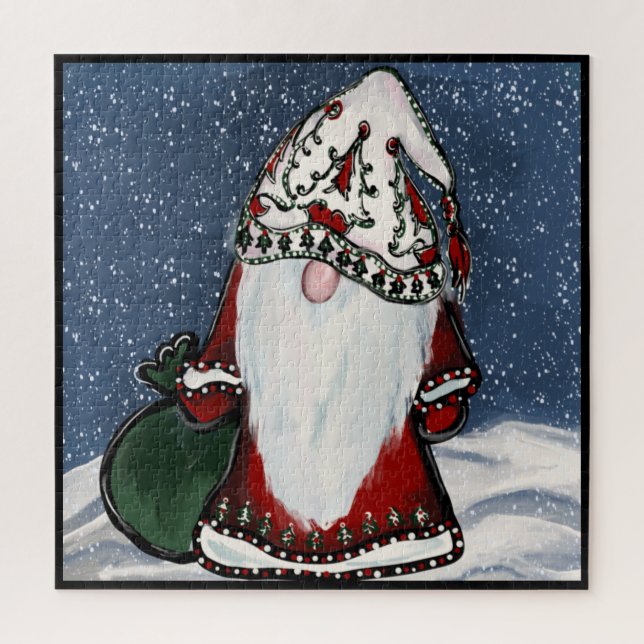 WEIHNACHTS-GNOM  PUZZLE (Vertikal)
