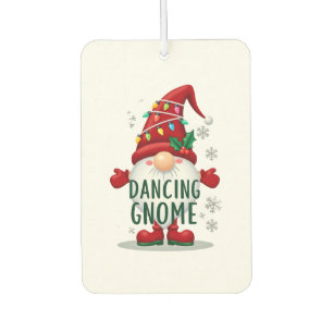Weihnachts-Gnom tanzender Gnom Familie Weihnachten Autolufterfrischer