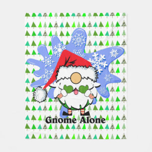 Weihnachts Gnome allein Niedlichen Film Parody XMa Fleecedecke
