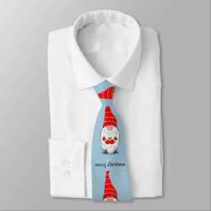 ****WEIHNACHTS-GNOME IM ÜBERFLUSS**** WEIHNACHTS-K KRAWATTE