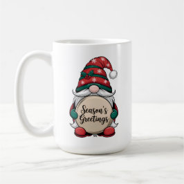 Weihnachts-Gnome-Jahreszeit Kaffeetasse