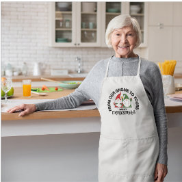 Weihnachts-Gnome-Schürze Schürze