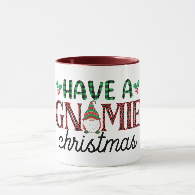 Weihnachts-Gnome-Tasse Tasse (Zentrum)