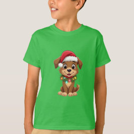 Weihnachts Golden Retriever Shirt, glücklich Neues T-Shirt