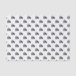 Weihnachts Golf Ball und Club Seidenpapier