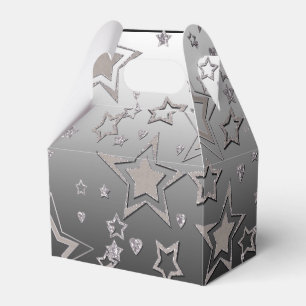 Weihnachts-Gradienten-Glitzer glänzen Konfetti-St Geschenkschachtel