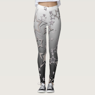 Weihnachts-Gradienten-Glitzer glänzen Konfetti-Ste Leggings