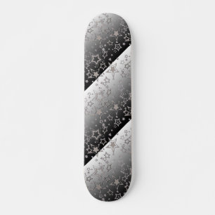 Weihnachts-Gradienten-Glitzer glänzen Konfetti-Ste Skateboard