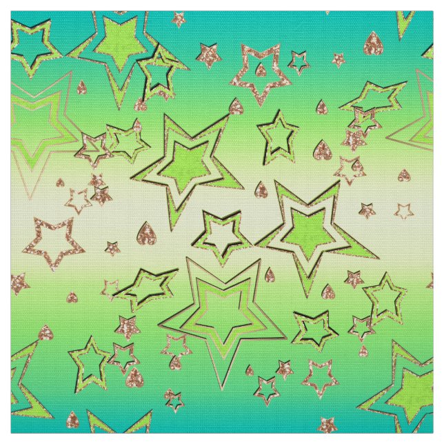 Weihnachts-Gradienten-Glitzer glänzen Konfetti-Ste Stoff (Muster)