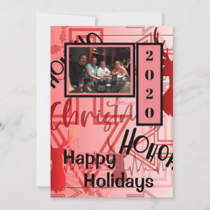 Weihnachts-Graffiti Feiertagskarte