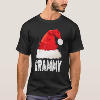 Weihnachts-Grammy-Weihnachtsmannmütze Xmas Matchin T-Shirt