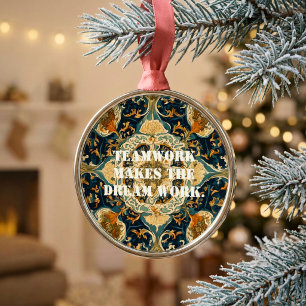 Weihnachts-Großgeschenke für Kollegen Persischer F Ornament Aus Metall