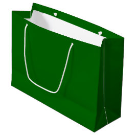 Weihnachts Grüne Farbe Große Geschenktüte