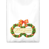 Weihnachts Grüner Kreide Gifting Labels Tags
