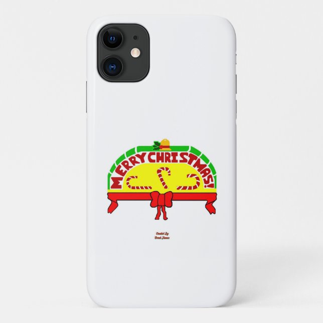 Weihnachts Grüße Apple iPhone 11 Fall Case-Mate iPhone Hülle (Rückseite)