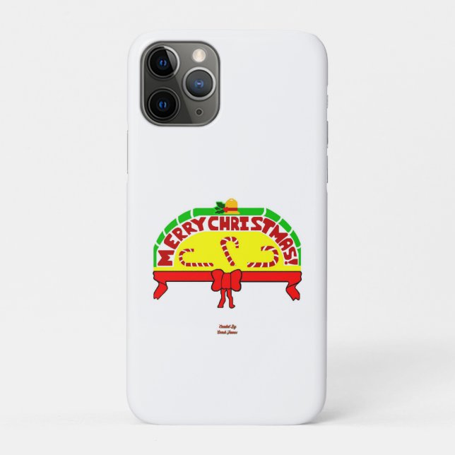 Weihnachts Grüße Apple iPhone 11 Pro Gehäuse Case-Mate iPhone Hülle (Rückseite)
