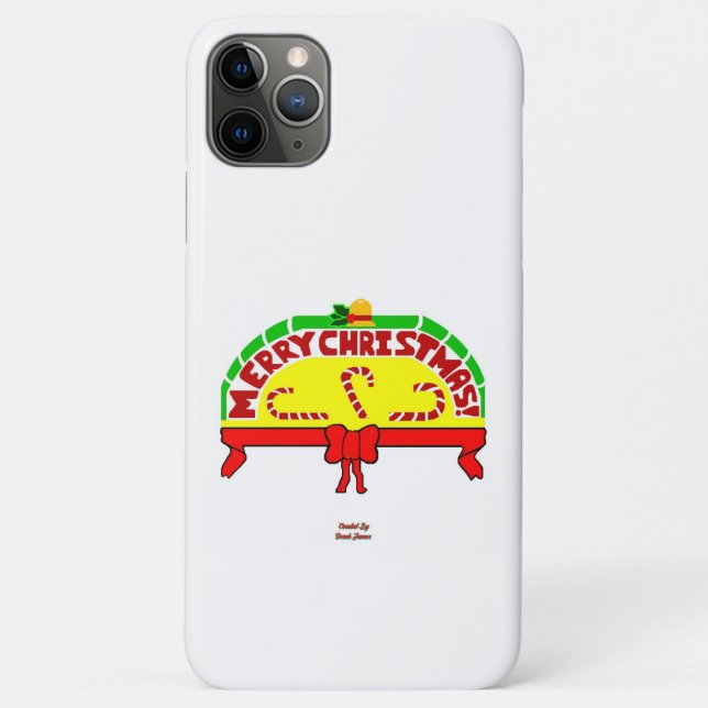 Weihnachts Grüße Apple iPhone 11 Pro Max Fall Case-Mate iPhone Hülle (Rückseite)
