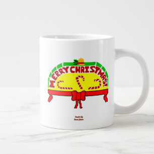 Weihnachts-Grüße Jumbo-Tasse