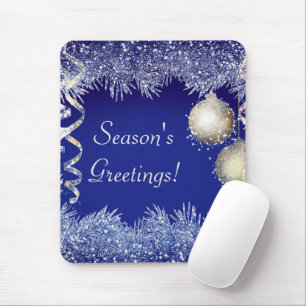 Weihnachts-Grüße Weihnachten Glitzer Weihnachten Mousepad