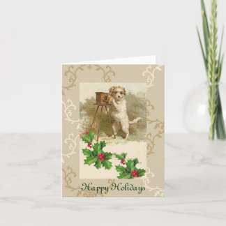 Weihnachts-Grußkarte Feiertagskarte