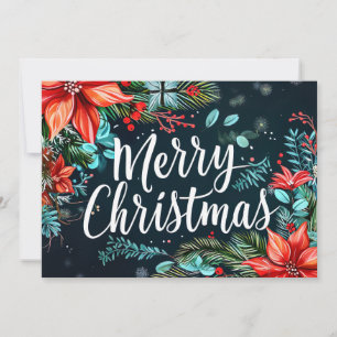 Weihnachts-Grußkarte Feiertagskarte