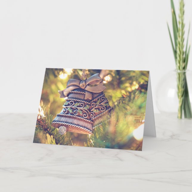 Weihnachts-Grußkarte Feiertagskarte (Vorderseite)