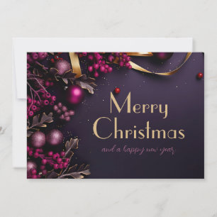 Weihnachts-Grußkarte Feiertagskarte