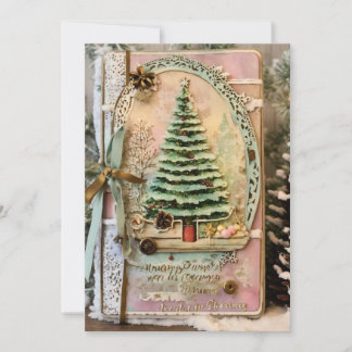 Weihnachts-Grußkarte für eine Jahreszeit der Freud Feiertagskarte