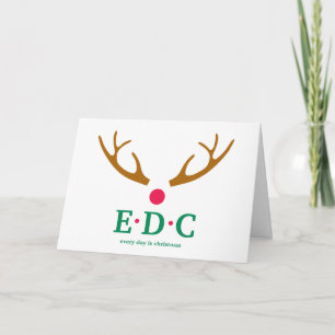 Weihnachts-Grußkarte für jeden Tag Karte