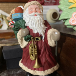 Weihnachts-Grußkarte mit dem Weihnachtsmann Karte