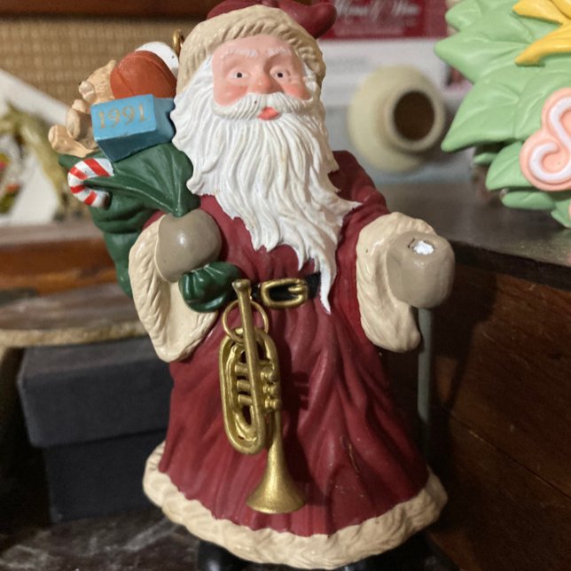 Weihnachts-Grußkarte mit dem Weihnachtsmann Karte (Von Creator hochgeladen)