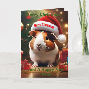 Weihnachts-Guinea Gruß, Karte