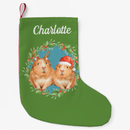Weihnachts-Guinea Schweine Personalisierter Weihna Kleiner Weihnachtsstrumpf