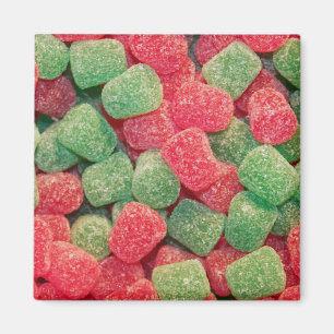 Weihnachts-Gummibonbons Magnet