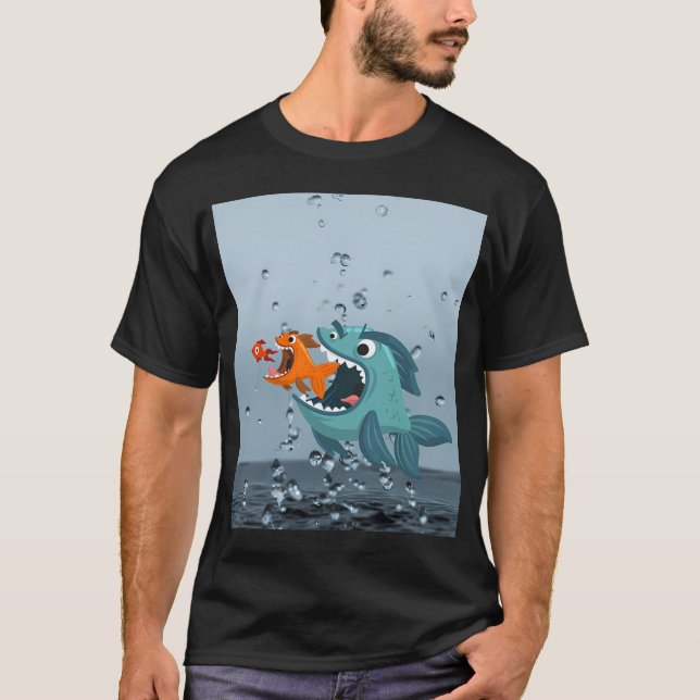 Weihnachts-Gürtel-Kisvogel T-Shirt (Vorderseite)