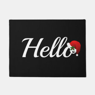 Weihnachts Hallo Doormat Fußmatte