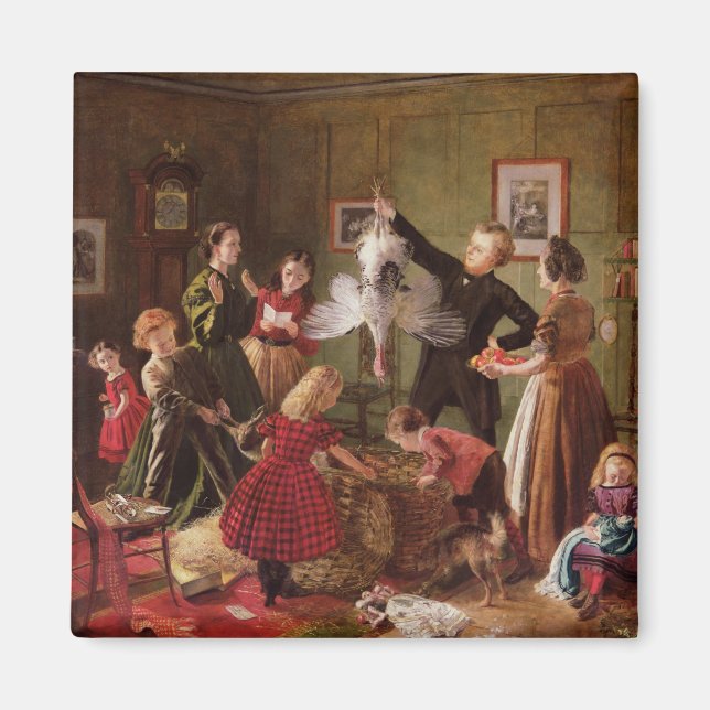 Weihnachts-Hampe Magnet (Vorne)