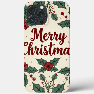 Weihnachts-Handyhülle im Vintage-Stil Case-Mate iPhone Hülle