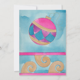 Weihnachts-Harlequin-Ornament - Flache Weihnachtsk Ankündigung