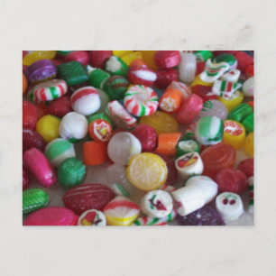 Weihnachts-harte Candies Postcard Postkarte