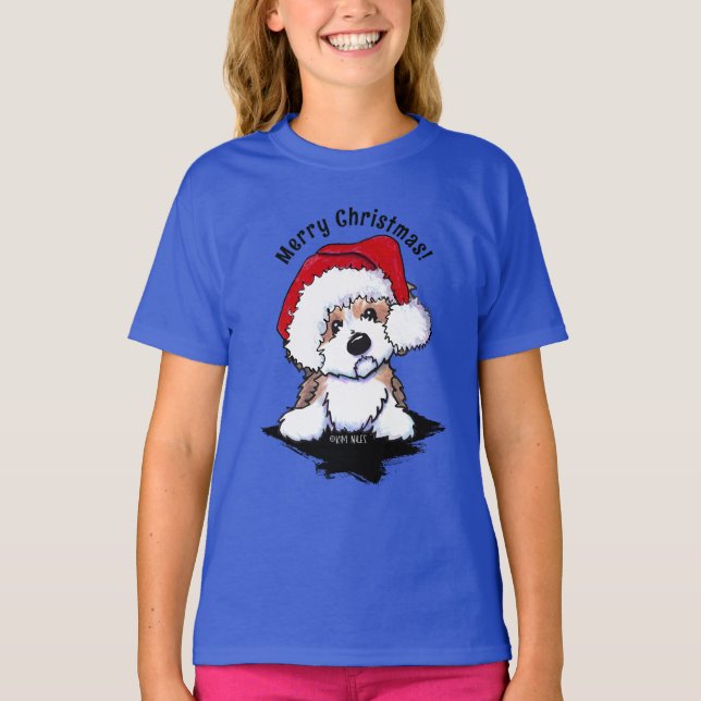 Weihnachts-Havanese-T - Shirt (Vorderseite)