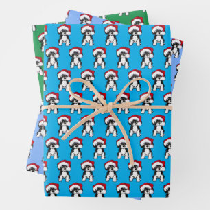 Weihnachts-Havanese Wrapping Paper Set 3 Blätter