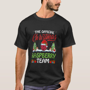 Weihnachts-Himbeerteam Himbeere tragen Santa H T-Shirt