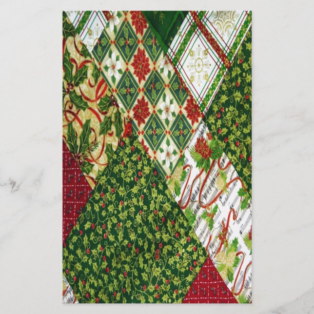 Weihnachts-Hintergrund Briefpapier (Vorderseite)