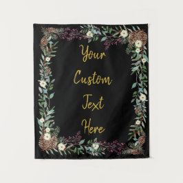 Weihnachts-Hintergrund, Empfang-Foto-Stand Wandteppich