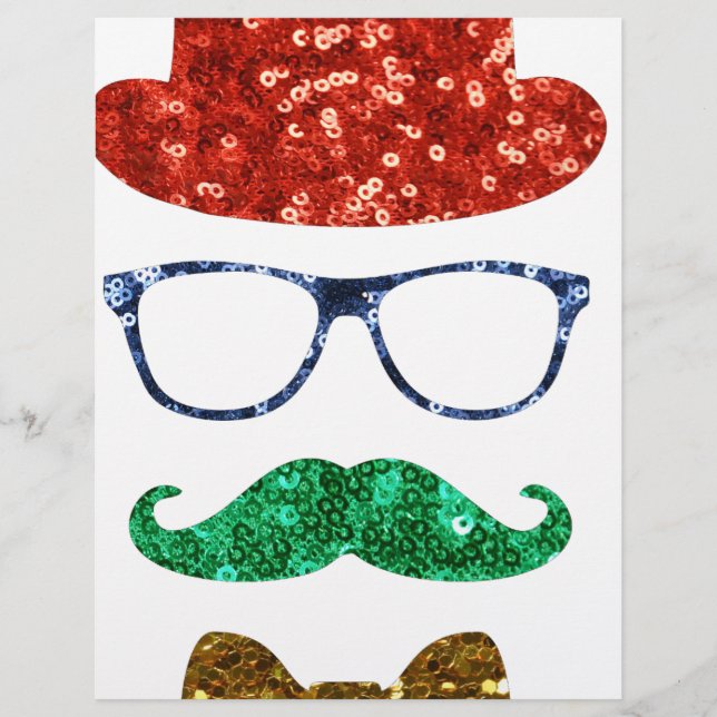Weihnachts-Hipster Briefkopf (Vorderseite)